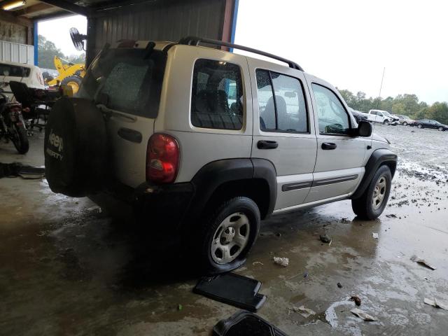 1J4GK48K84W277031 - 2004 JEEP LIBERTY SPORT ნაცრისფერი ფოტო 3