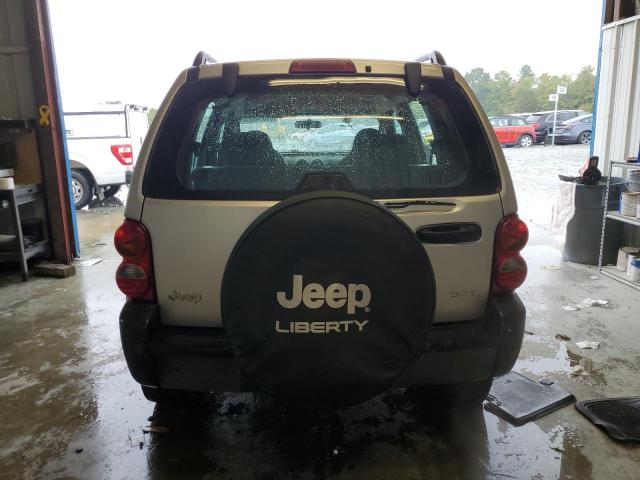 1J4GK48K84W277031 - 2004 JEEP LIBERTY SPORT ნაცრისფერი ფოტო 6