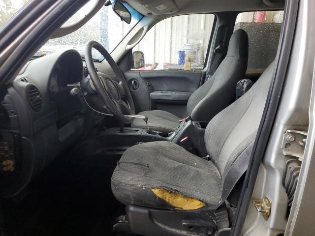 1J4GK48K84W277031 - 2004 JEEP LIBERTY SPORT ნაცრისფერი ფოტო 7