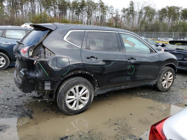 5N1AT2MV9EC777064 - 2014 NISSAN ROGUE S BLACK photo 3