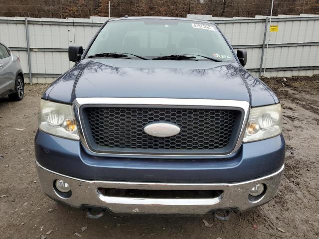 1FTPX14556FA85736 - 2006 FORD F150 BLUE photo 5