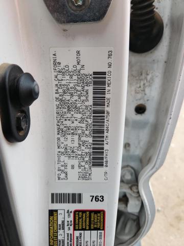 3TMLU4EN6BM061642 - 2011 TOYOTA TACOMA DOUBLE CAB WHITE photo 12