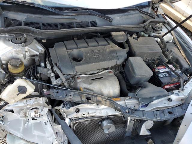 4T1BF3EK3BU221263 - 2011 TOYOTA CAMRY BASE ვერცხლისფერი ფოტო 11