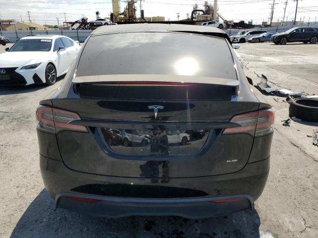 7SAXCBE6XNF331663 - 2022 TESLA MODEL X BLACK photo 6