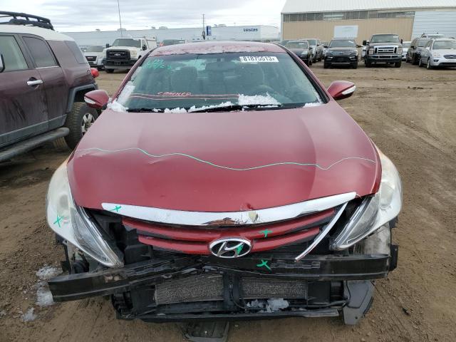 5NPEB4AC5EH824473 - 2014 HYUNDAI SONATA GLS MAROON photo 5