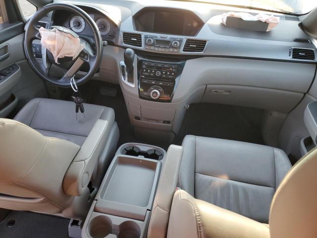 5FNRL5H67CB007201 - 2012 HONDA ODYSSEY EXL BLUE photo 8