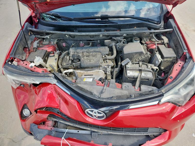 JTMWFREV4GJ084006 - 2016 TOYOTA RAV4 XLE RED photo 11