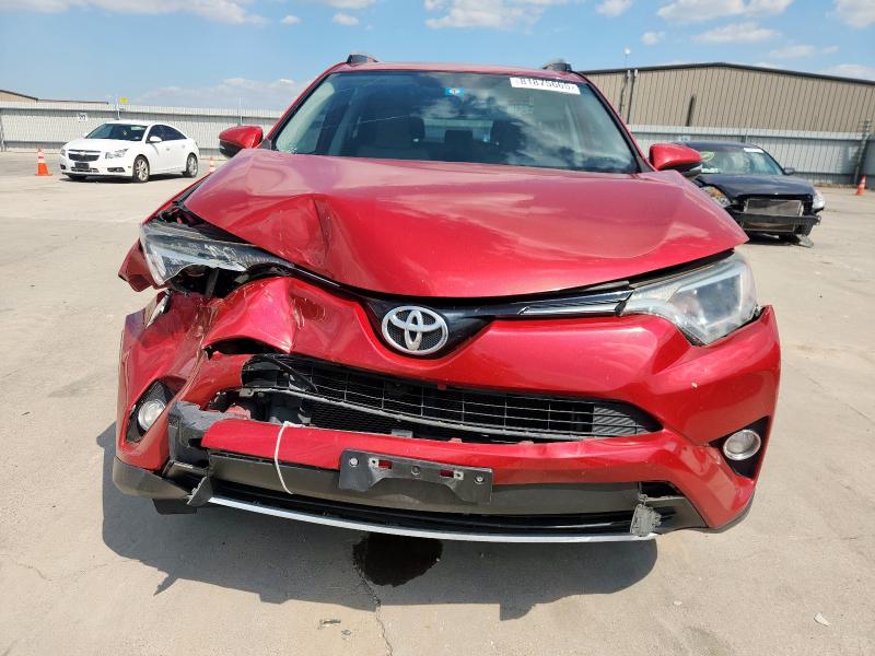 JTMWFREV4GJ084006 - 2016 TOYOTA RAV4 XLE RED photo 5