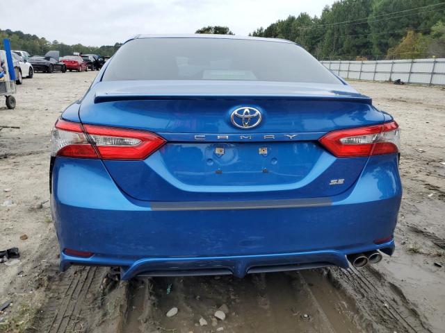 4T1B11HK6JU047685 - 2018 TOYOTA CAMRY L Mavi foto 6