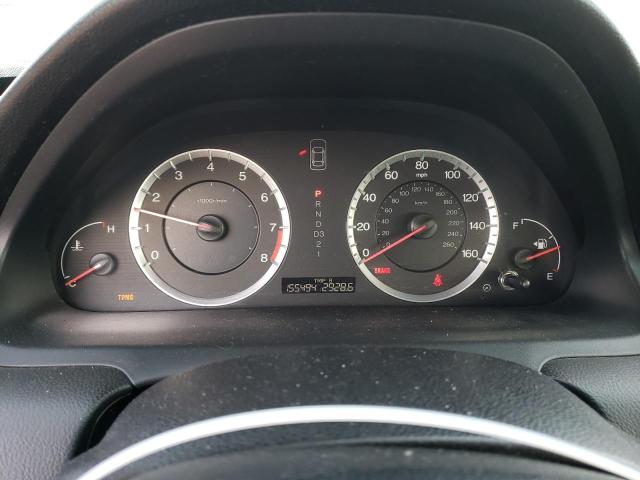 1HGCS12389A013334 - 2009 HONDA ACCORD LX შავი ფოტო 9