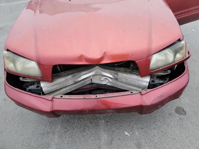 JF1SG65633H705987 - 2003 SUBARU FORESTER 2.5XS Бордовий фото 12