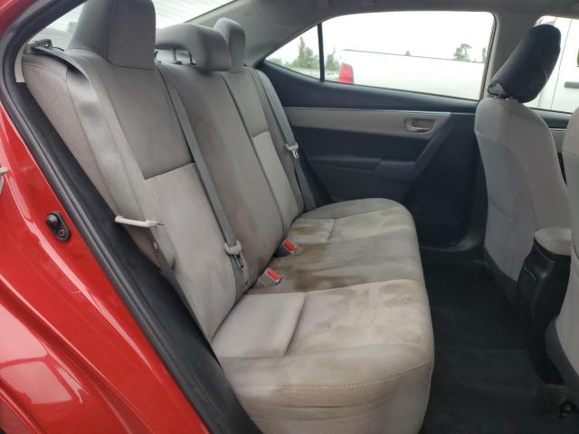 2T1BURHE1EC122963 - 2014 TOYOTA COROLLA L RED photo 10