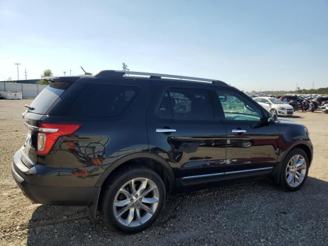 1FM5K8D89EGC35389 - 2014 FORD EXPLORER XLT შავი ფოტო 3