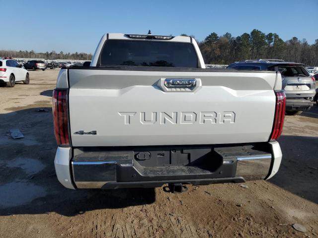 5TFMA5DB4NX014442 - 2022 TOYOTA TUNDRA CREWMAX PLATINUM WHITE photo 6