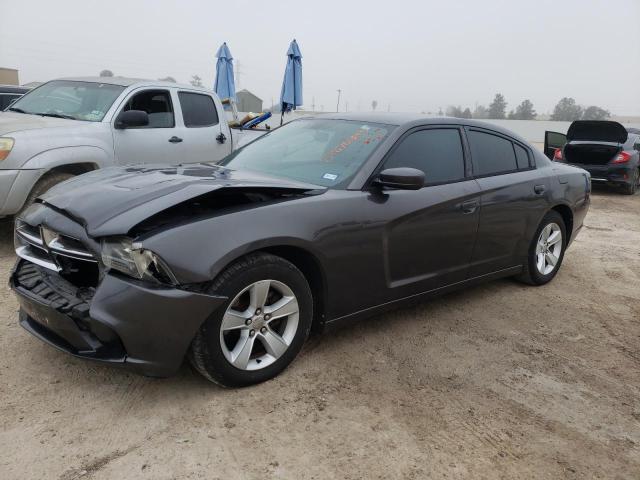 2C3CDXBG9EH192823 - 2014 DODGE CHARGER SE GRAY photo 1