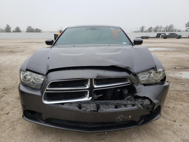 2C3CDXBG9EH192823 - 2014 DODGE CHARGER SE GRAY photo 5
