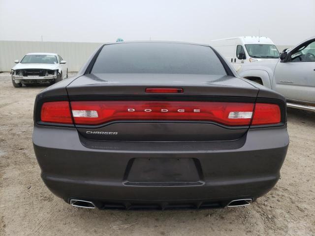 2C3CDXBG9EH192823 - 2014 DODGE CHARGER SE GRAY photo 6