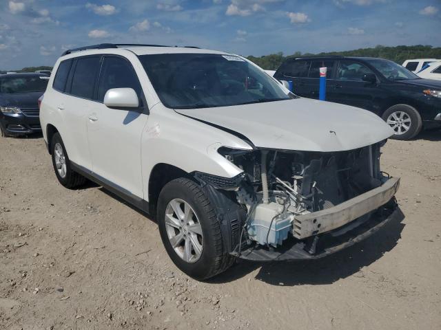 5TDZK3EH5DS103015 - 2013 TOYOTA HIGHLANDER BASE Biały zdjęcie 4