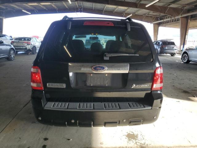 1FMCU59HX8KB06264 - 2008 FORD ESCAPE HEV BLACK photo 6