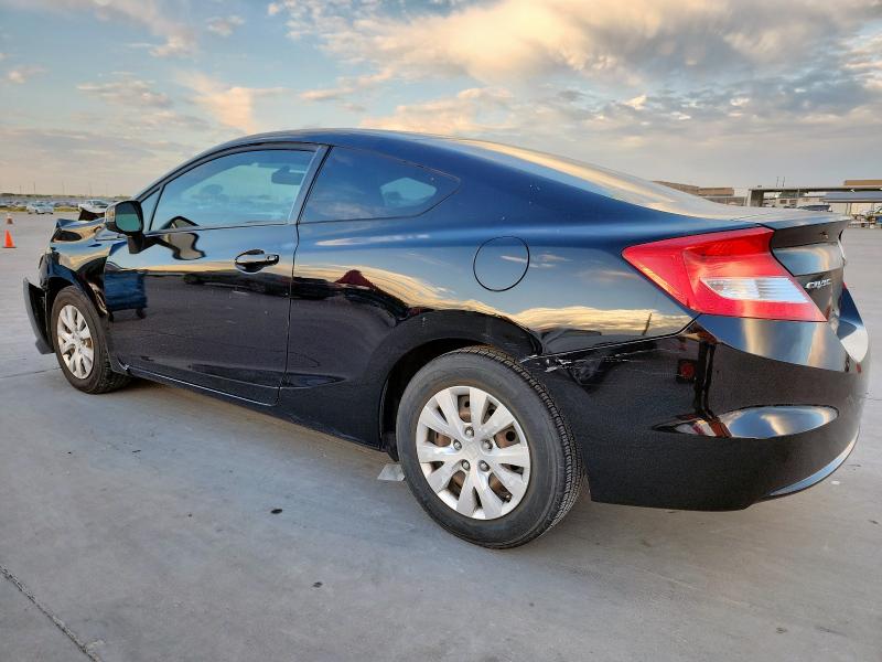 2HGFG3B56CH562096 - 2012 HONDA CIVIC LX 黑色 照片 2