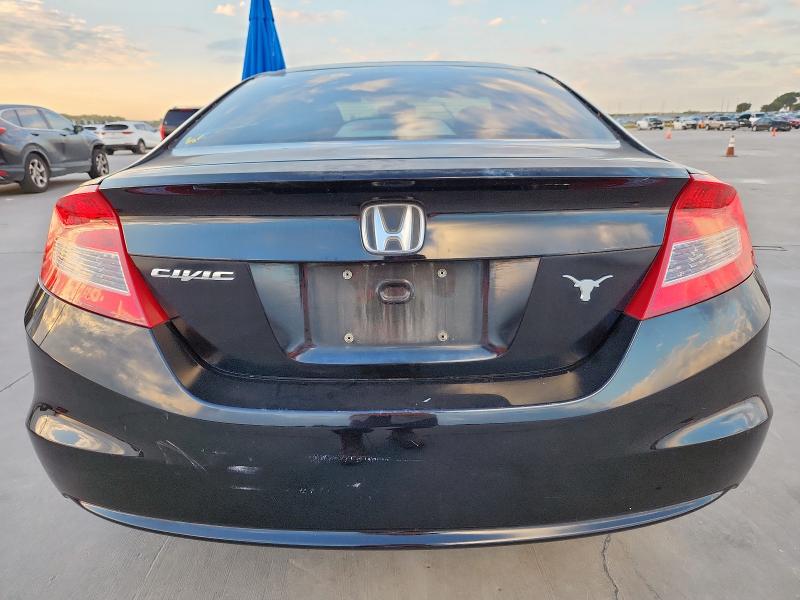2HGFG3B56CH562096 - 2012 HONDA CIVIC LX 黑色 照片 6