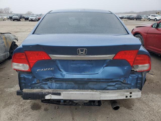 19XFA1F8XAE060757 - 2010 HONDA CIVIC EX BLUE photo 6