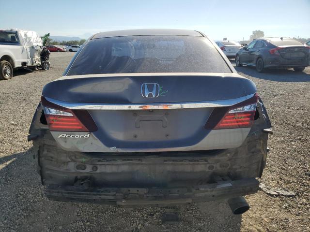 1HGCR2F34HA074951 - 2017 HONDA ACCORD LX GRAY photo 6