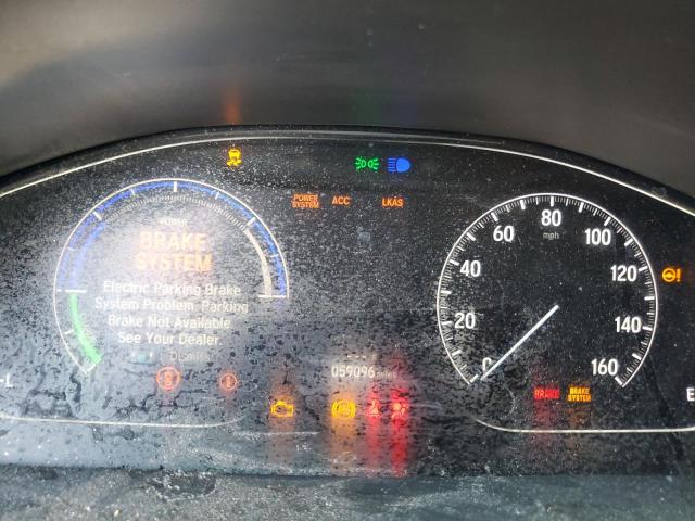 19XZE4F5XNE000458 - 2022 HONDA INSIGHT EX SILVER photo 9