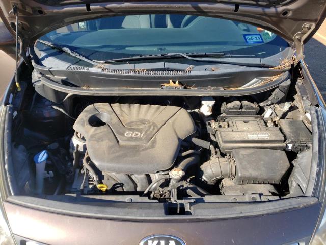 KNADN4A38D6143703 - 2013 KIA RIO EX BROWN photo 11