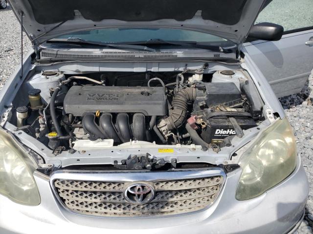 2T1BR32EX7C766696 - 2007 TOYOTA COROLLA CE ვერცხლისფერი ფოტო 11