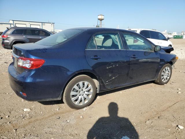 2T1BU4EE3DC102557 - 2013 TOYOTA COROLLA BASE BLUE photo 3