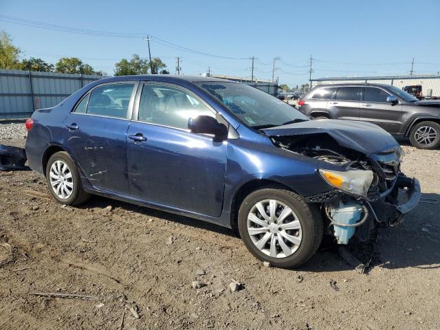 2T1BU4EE3DC102557 - 2013 TOYOTA COROLLA BASE BLUE photo 4