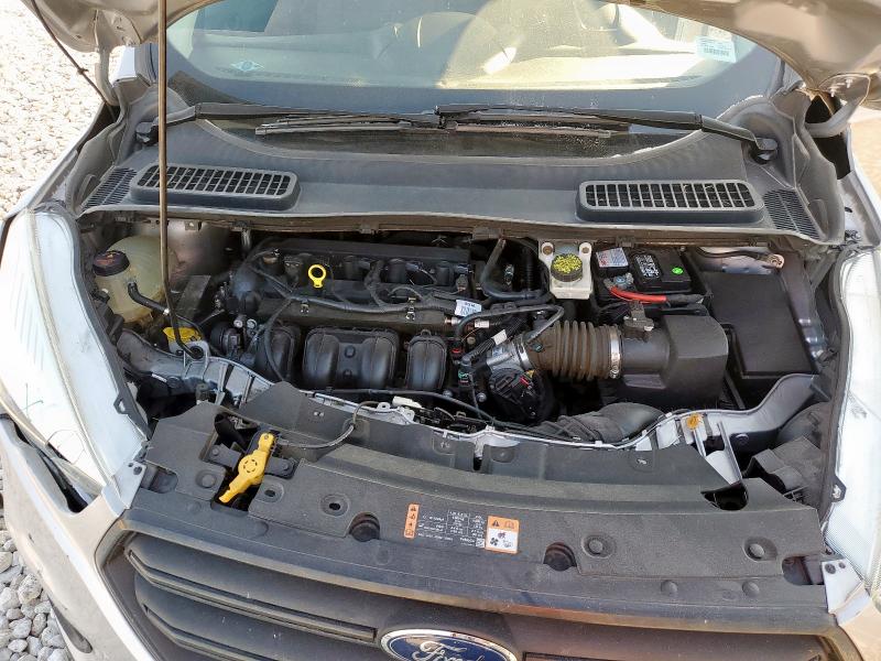 1FMCU0F79HUD01954 - 2017 FORD ESCAPE S Gümüş foto 12