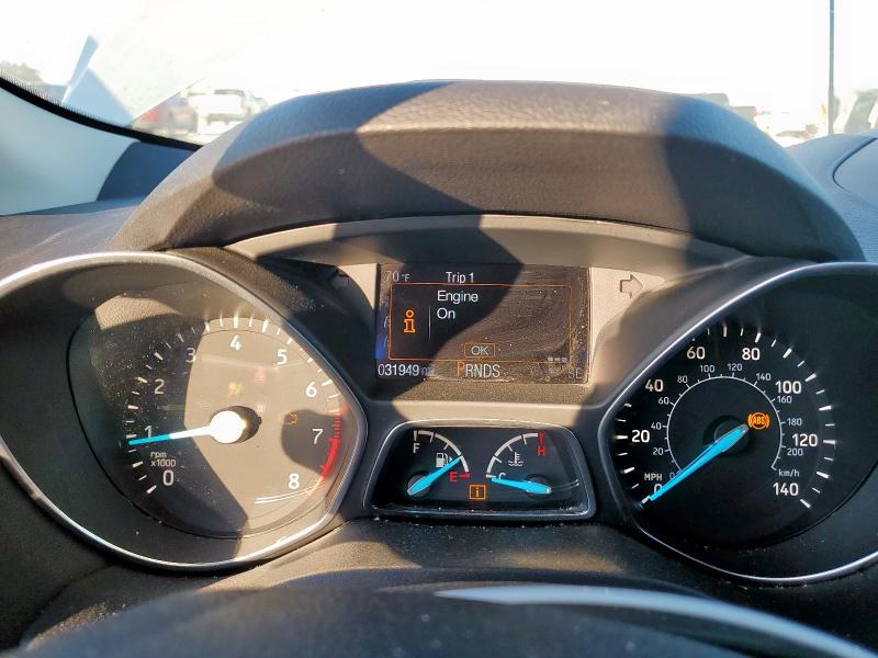 1FMCU0F79HUD01954 - 2017 FORD ESCAPE S Gümüş foto 9