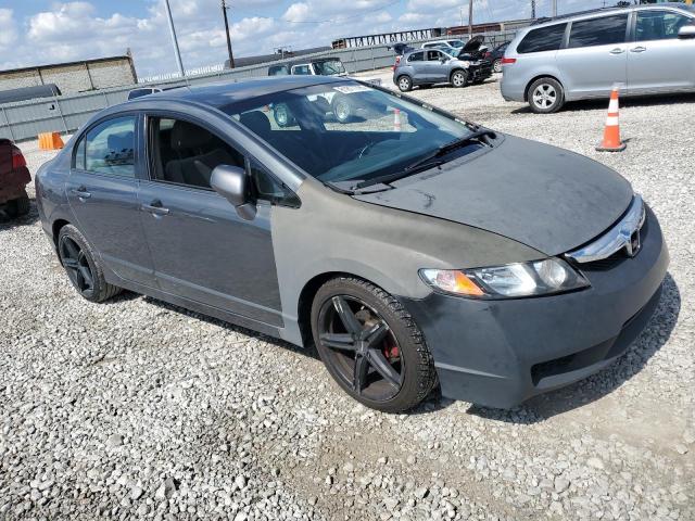 2HGFA165X9H308710 - 2009 HONDA CIVIC LX ნაცრისფერი ფოტო 4