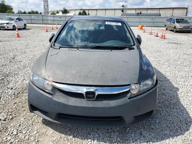 2HGFA165X9H308710 - 2009 HONDA CIVIC LX ნაცრისფერი ფოტო 5