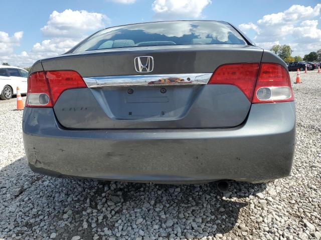 2HGFA165X9H308710 - 2009 HONDA CIVIC LX ნაცრისფერი ფოტო 6