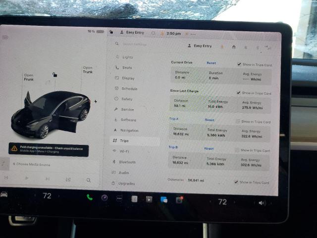 5YJ3E1EBXJF071630 - 2018 TESLA MODEL 3 Սև լուսանկար 9