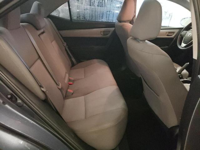 5YFBURHE6GP404471 - 2016 TOYOTA COROLLA L BLUE photo 10