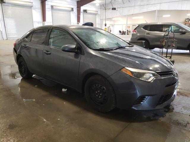 5YFBURHE6GP404471 - 2016 TOYOTA COROLLA L BLUE photo 4