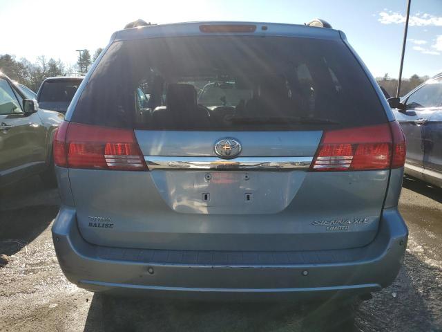 5TDBA22C75S049838 - 2005 TOYOTA SIENNA XLE BLUE photo 6