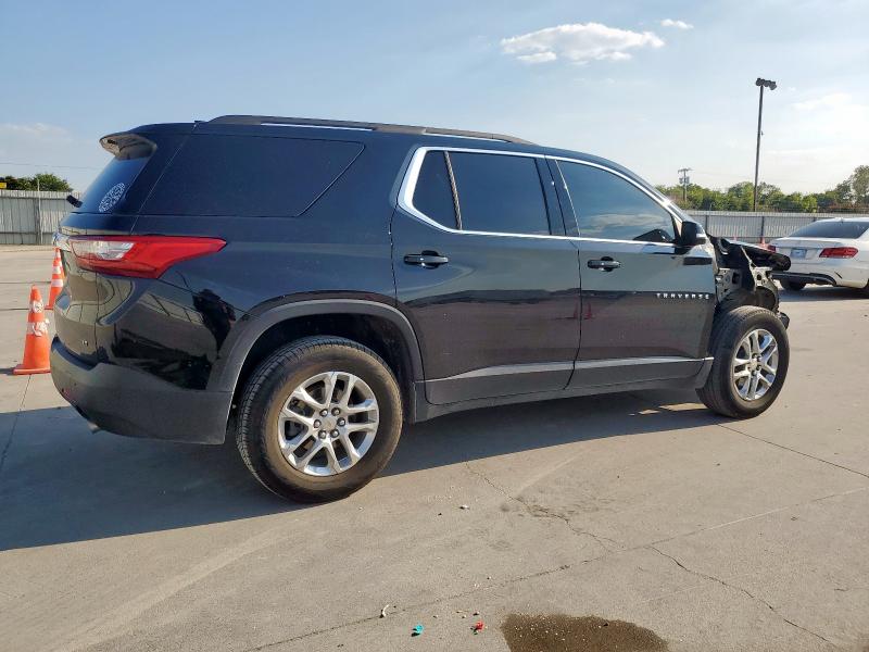 1GNERGKWXMJ256899 - 2021 CHEVROLET TRAVERSE LT 黑色 照片 3