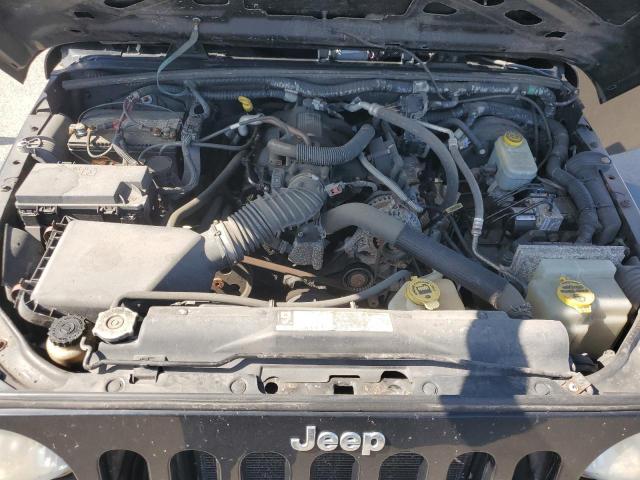 1J4FA24109L716537 - 2009 JEEP WRANGLER X BLACK photo 12