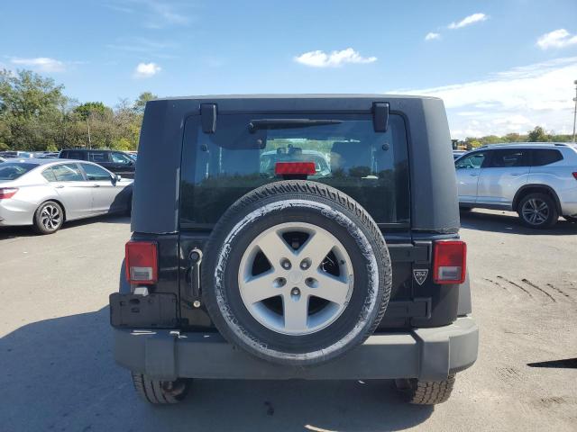 1J4FA24109L716537 - 2009 JEEP WRANGLER X BLACK photo 6