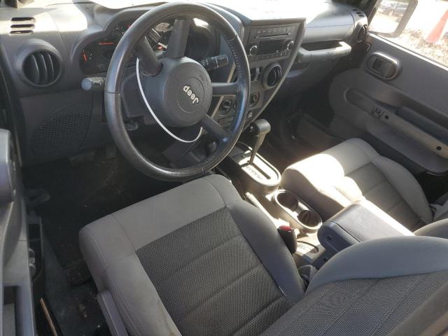 1J4FA24109L716537 - 2009 JEEP WRANGLER X BLACK photo 8