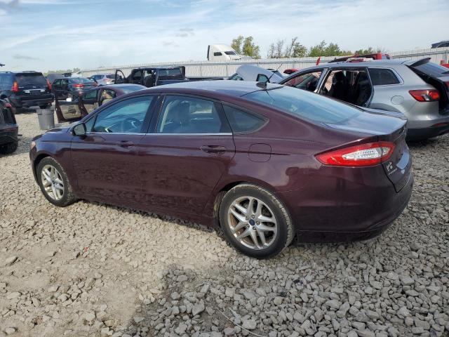 3FA6P0HR3DR175265 - 2013 FORD FUSION SE 勃艮第红 照片 2
