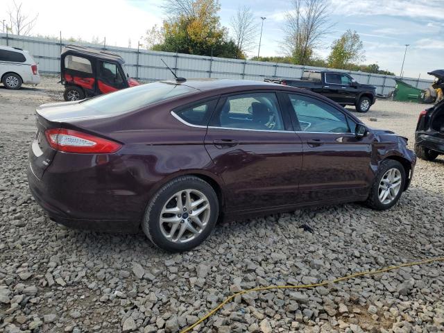 3FA6P0HR3DR175265 - 2013 FORD FUSION SE 勃艮第红 照片 3