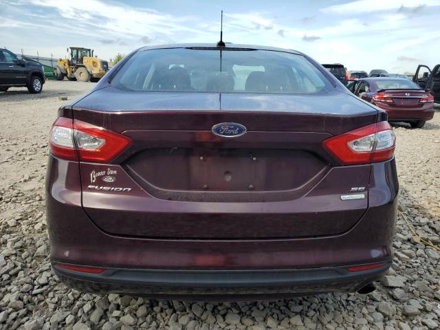 3FA6P0HR3DR175265 - 2013 FORD FUSION SE 勃艮第红 照片 6