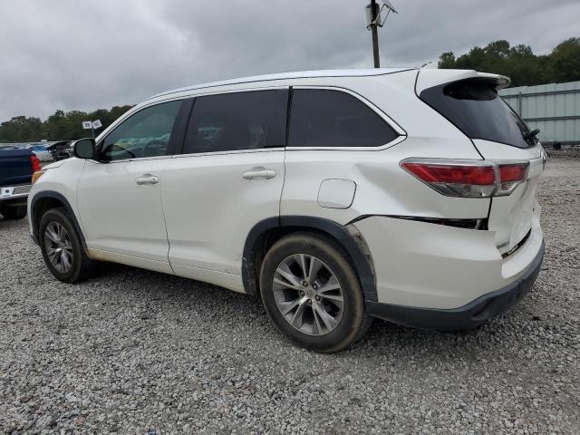 5TDKKRFH2FS048481 - 2015 TOYOTA HIGHLANDER XLE Белый фото 2