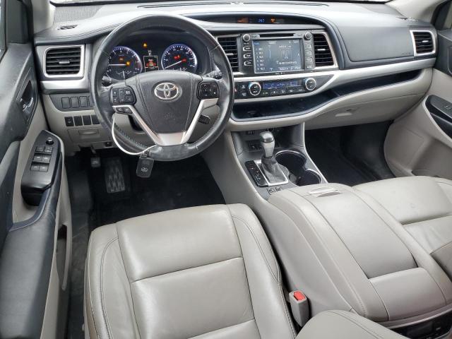 5TDKKRFH2FS048481 - 2015 TOYOTA HIGHLANDER XLE Белый фото 8